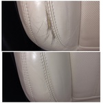 torn and worn seat bolster